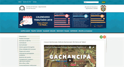 Desktop Screenshot of gachancipa-cundinamarca.gov.co